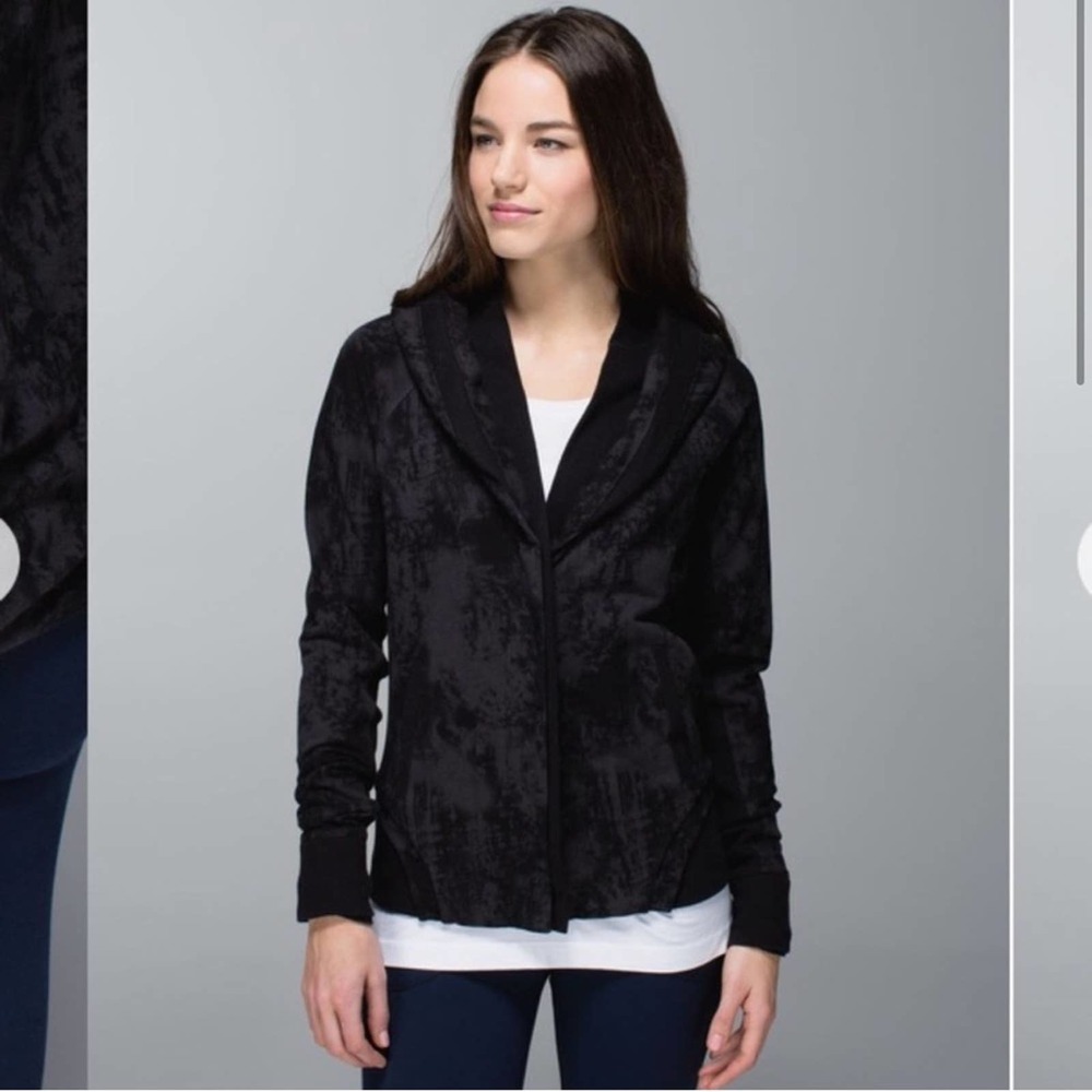 Lululemon To Class Bomber Jacket Tie Dye